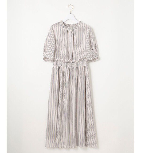 any SiS「【洗える】サッカーストライプ ワンピース」|ワンピース|