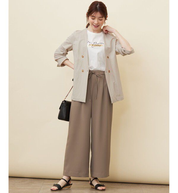 ANY SIS「箔プリントロゴ Tシャツ」|Tシャツ・カットソー|