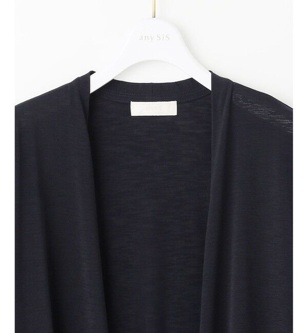 ANY SIS「【接触冷感 / UVカット】着流し カーディガン」|カーディガン|