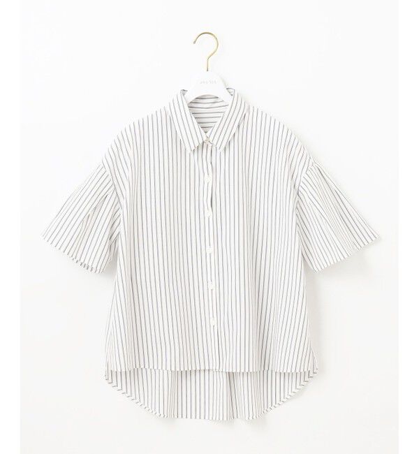 ANY SIS「【洗える】クロップド シャツ」|シャツ・ブラウス|