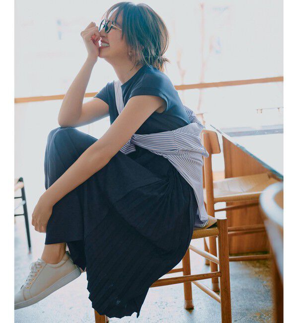 any SiS「【接触冷感・UVカット】ラッシュガード シャツ」|シャツ・ブラウス|