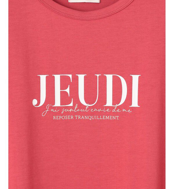 any SiS「【接触冷感・UVケア】冷感ロゴ Tシャツ」|Tシャツ・カットソー|