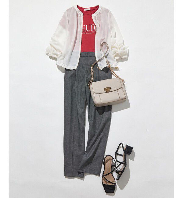 any SiS「【接触冷感・UVケア】冷感ロゴ Tシャツ」|Tシャツ・カットソー|