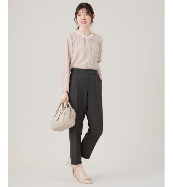 ANY SIS「【セットアップ対応】ビューティーツイルストレッチ テーパードパンツ」|その他|