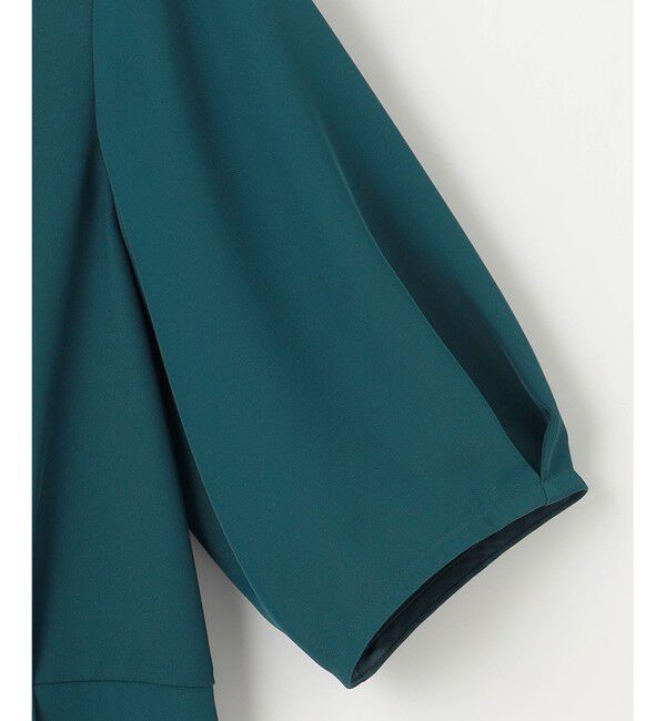 ANY SIS「【接触冷感・UVカット・速乾】コンフォートビューティサテン ブラウス」|シャツ・ブラウス|