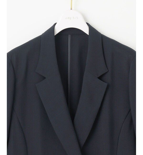ANY SIS「【接触冷感・速乾・UVカット・洗える】スイートクール ジャケット」|テーラードジャケット|