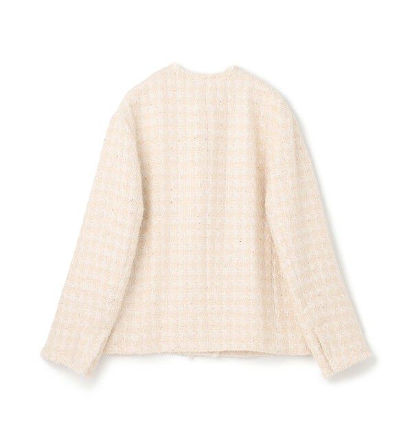 BEIGE,「【S-size】MONGE / ノーカラージャケット」|ノーカラージャケット|