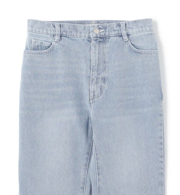 BEIGE,「【洗える】VICTOR / カットオフデニム」|デニム|