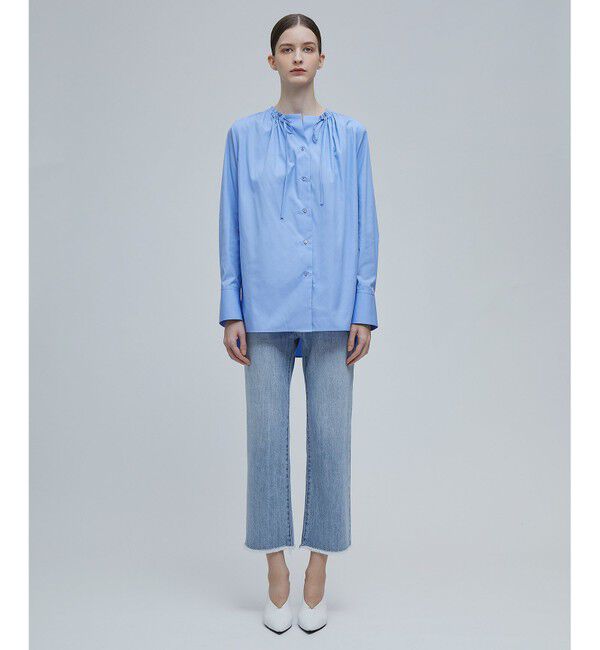 BEIGE,「【洗える】VICTOR / カットオフデニム」|デニム|