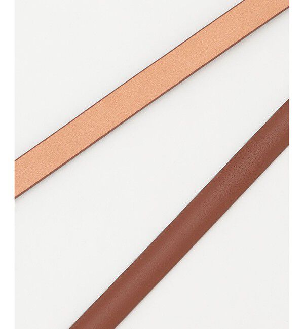 BEIGE,「【一部店舗限定】ATELIER AMBOISE / スムースレザーベルト」|ベルト|