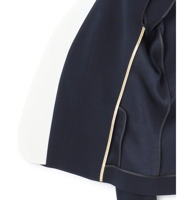 BEIGE,「【L-size】CINDY / ダブルカラージャケット」|ノーカラージャケット|