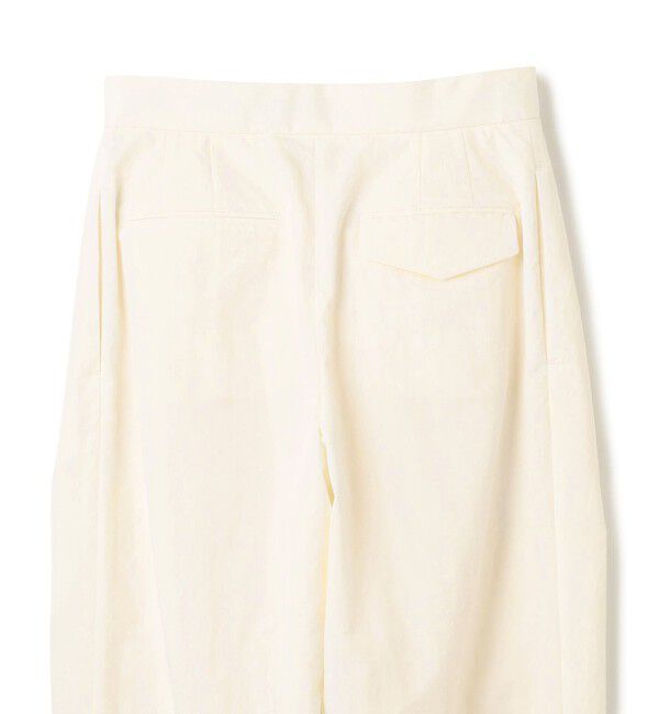 BEIGE,「【洗える】CROCUS / カービーシルエットタックパンツ」|その他|
