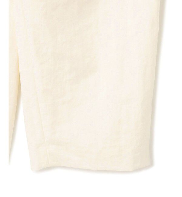 BEIGE,「【洗える】CROCUS / カービーシルエットタックパンツ」|その他|