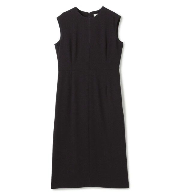 BEIGE,「【洗える・L-size】CINDY / クルーネックノースリーブワンピース」|ワンピース|