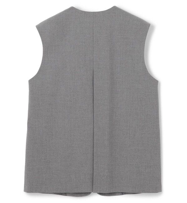 BEIGE,「【セットアップ対応・VERY 11月号掲載】ZEPHYR / ウールライクノーカラージレ」|ベスト・ジレ|