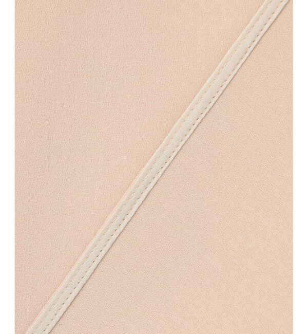 BEIGE,「【WEB限定・洗える】CLARION / ゴールド釦クルーネックブラウス」|シャツ・ブラウス|