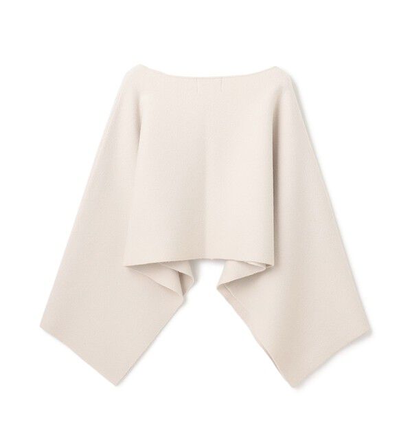 BEIGE,「CHICORA / プルオーバーウールニットケープ」|ストール|