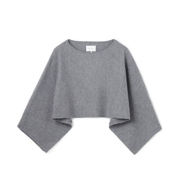 BEIGE,「CHICORA / プルオーバーウールニットケープ」|ストール|