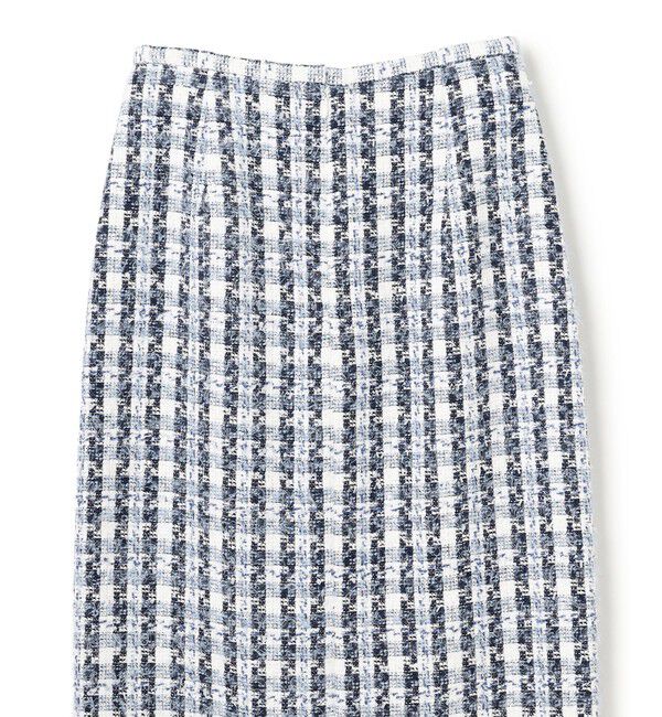 BEIGE,「BERYL / ファンシーツイード Iラインスカート」|スカート|