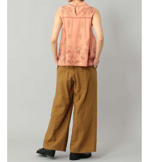 GRACE CONTINENTAL「刺繍ハイネックノースリーブ」|シャツ・ブラウス|