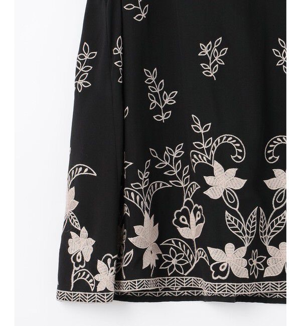 GRACE CONTINENTAL「刺繍ハイネックノースリーブ」|シャツ・ブラウス|