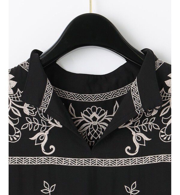 GRACE CONTINENTAL「刺繍ハイネックノースリーブ」|シャツ・ブラウス|