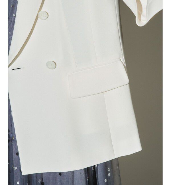  「トリアセフレアスリーブジャケット」|テーラードジャケット|