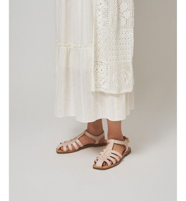  「モチーフクロシェニットカーディガン」|カーディガン|