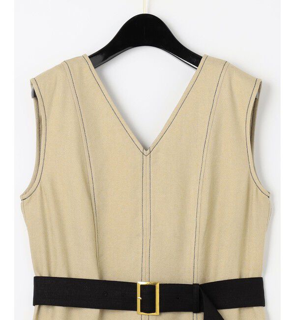  「ステッチフレアサックワンピース」|ワンピース|