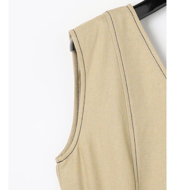  「ステッチフレアサックワンピース」|ワンピース|