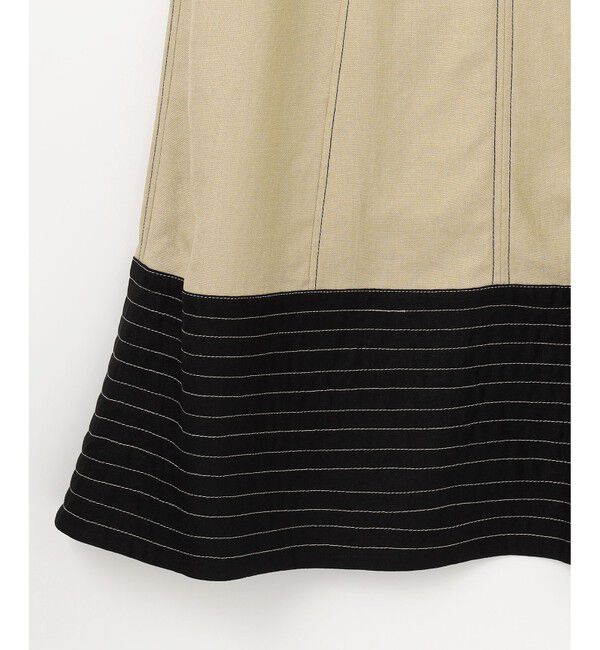  「ステッチフレアサックワンピース」|ワンピース|