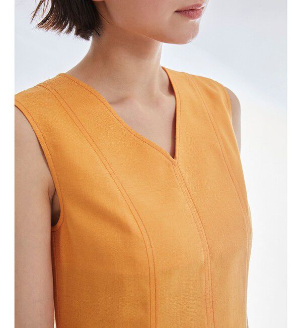  「ステッチフレアサックワンピース」|ワンピース|