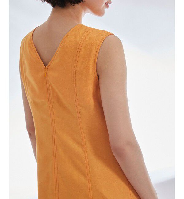  「ステッチフレアサックワンピース」|ワンピース|