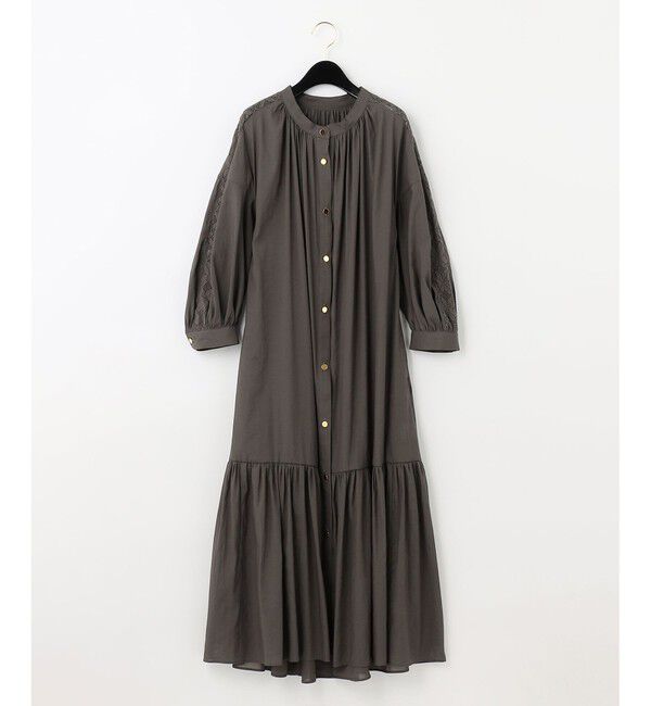  「ライトタフタシャツワンピース」|ワンピース|