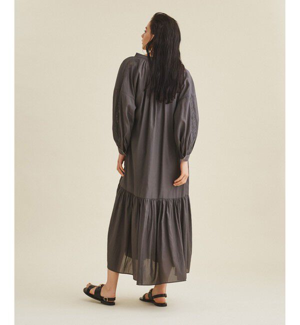  「ライトタフタシャツワンピース」|ワンピース|