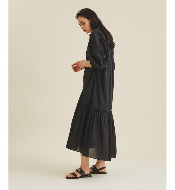  「ライトタフタシャツワンピース」|ワンピース|