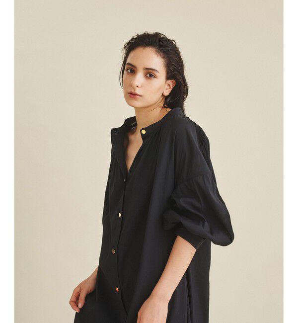  「ライトタフタシャツワンピース」|ワンピース|