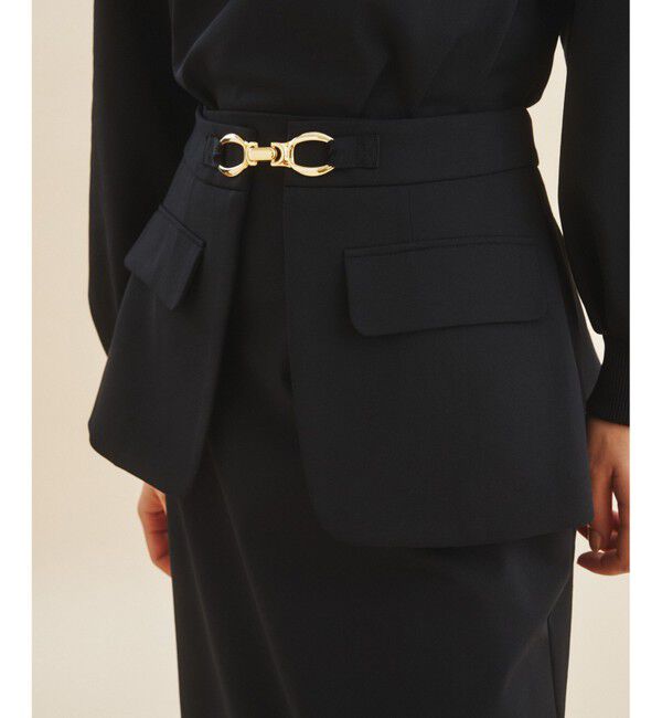 Grace Class「ビットベルト付裏毛タイトスカート」|スカート|