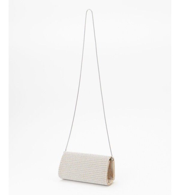 GRACE CONTINENTAL「ラインストーンクラッチバッグ」|クラッチバッグ|