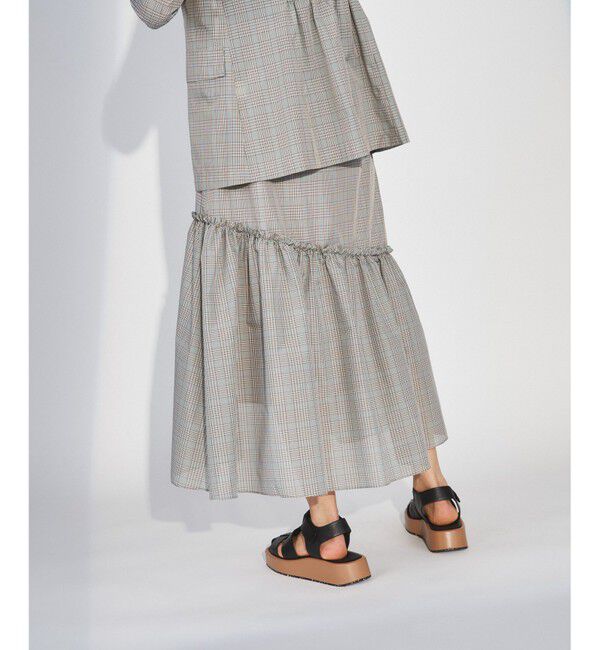 Diagram「シアーチェックスカート」|スカート|