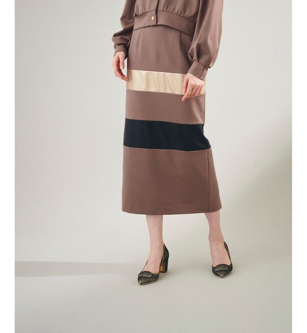 Grace Class「ポンチコンビスカート」|スカート|