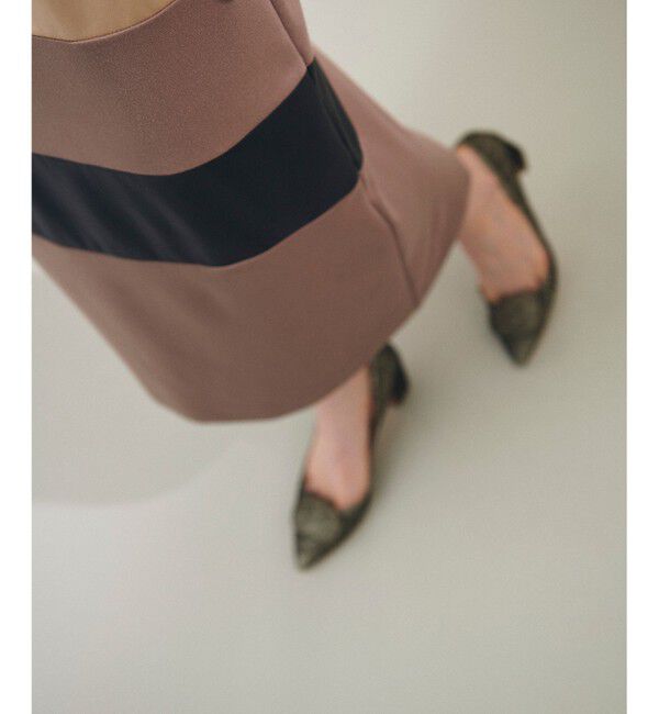 Grace Class「ポンチコンビスカート」|スカート|