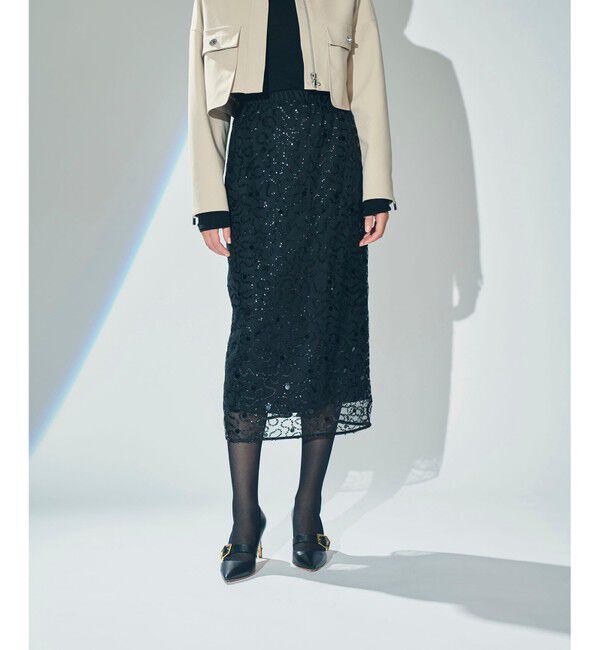 Diagram「スパンコールチュールスカート」|スカート|