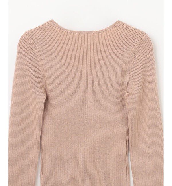 Grace Class「スクエアネックリブトップ」|ニット・セーター|