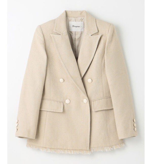 Diagram「ツイードテーラージャケット」|テーラードジャケット|