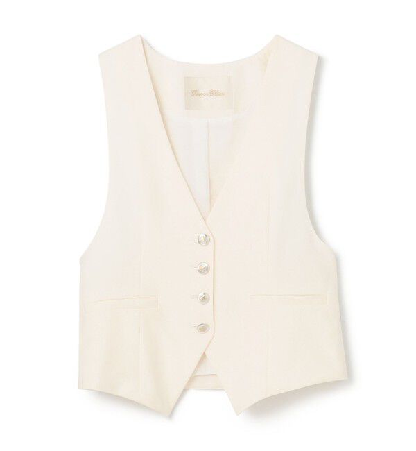 Grace Class「リネン混ツイルジレ」|ベスト・ジレ|