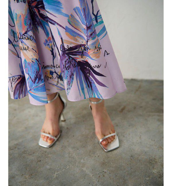 Diagram「リゾートリーフプリントスカート」|スカート|