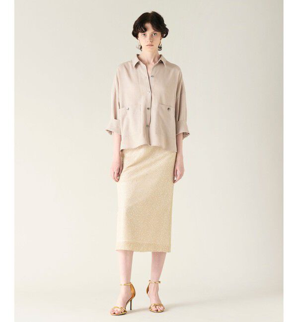 GRACE CONTINENTAL「コクーンシルエットシャツ」|シャツ・ブラウス|