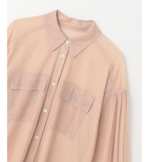 Diagram「チュールレイヤードシャツ」|シャツ・ブラウス|