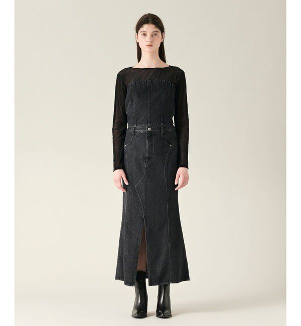 GRACE CONTINENTAL「マーメイドデニムスカート」|スカート|